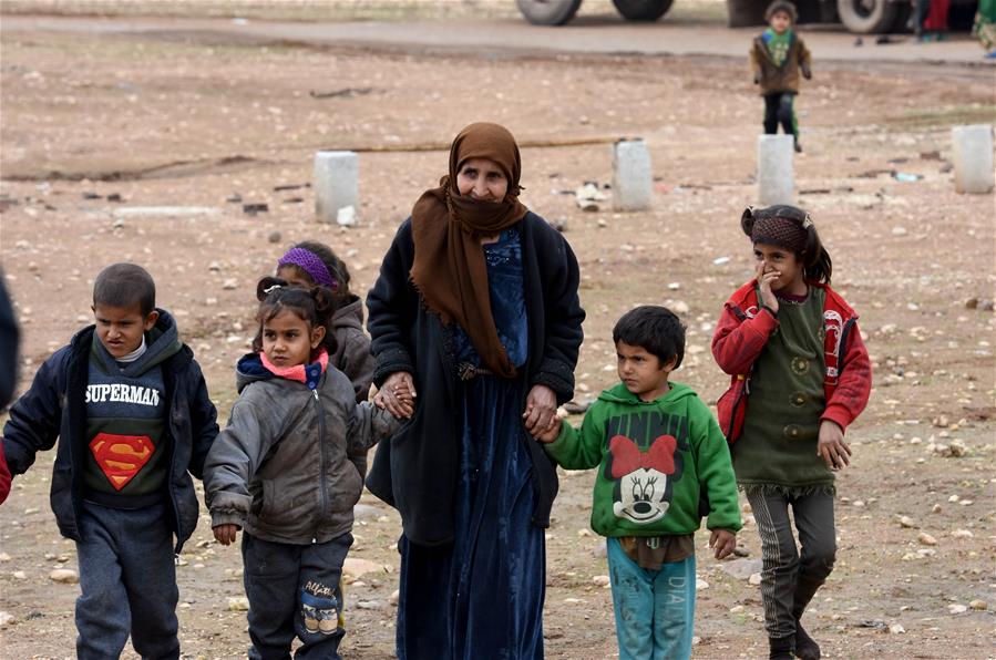 SYRIA-IDLIB-SYRIAN FAMILIES-RETURN