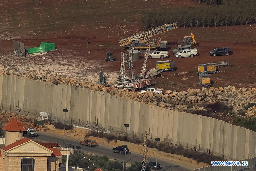 ISRAEL-MISGAV AM-LEBANON-BORDER-TUNNEL-HEZBOLLAH