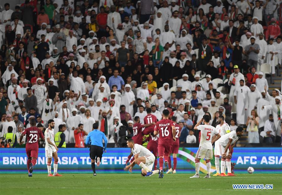 (SP)UAE-ABU DHABI-SOCCER-AFC ASIAN CUP 2019-SEMIFINAL-UAE VS QAT