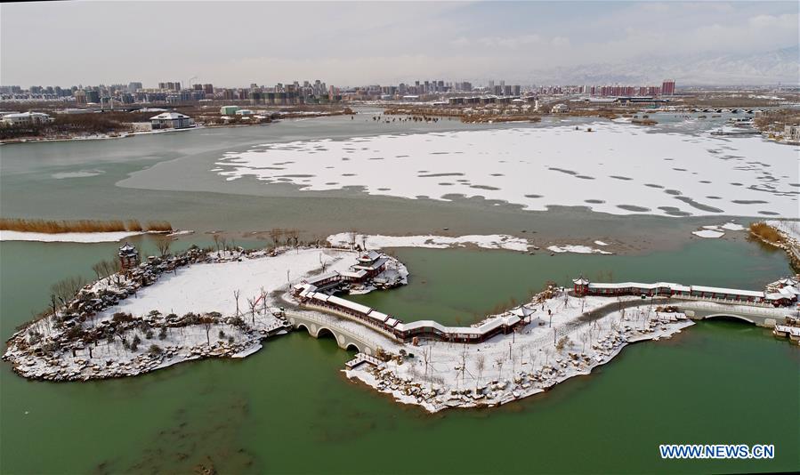 CHINA-AERIAL VIEW-SNOW (CN)