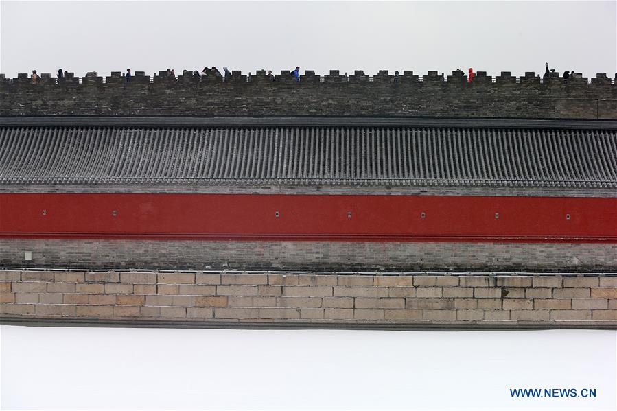 (InPalaceMuseum)CHINA-BEIJING-PALACE MUSEUM-SNOW (CN)