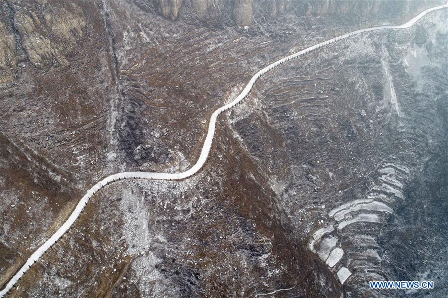 #CHINA-HEBEI-TAIHANG MOUNTAIN-SNOW SCENERY (CN)