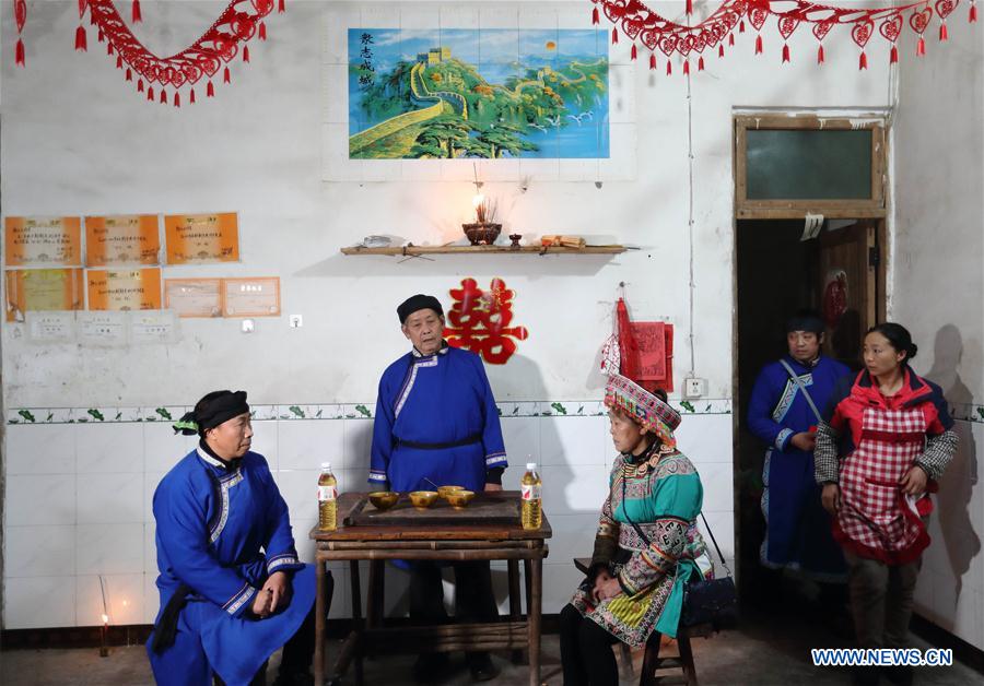 CHINA-SICHUAN-XINGWEN-MIAO ETHNIC GROUP-WEDDING (CN)