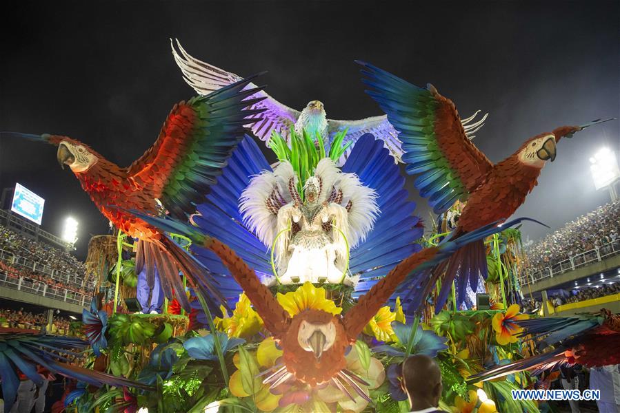 BRAZIL-RIO DE JANEIRO-CARNIVAL-PARADE