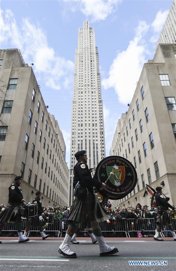 U.S.-NEW YORK-ST. PATRICK'S DAY-PARADE