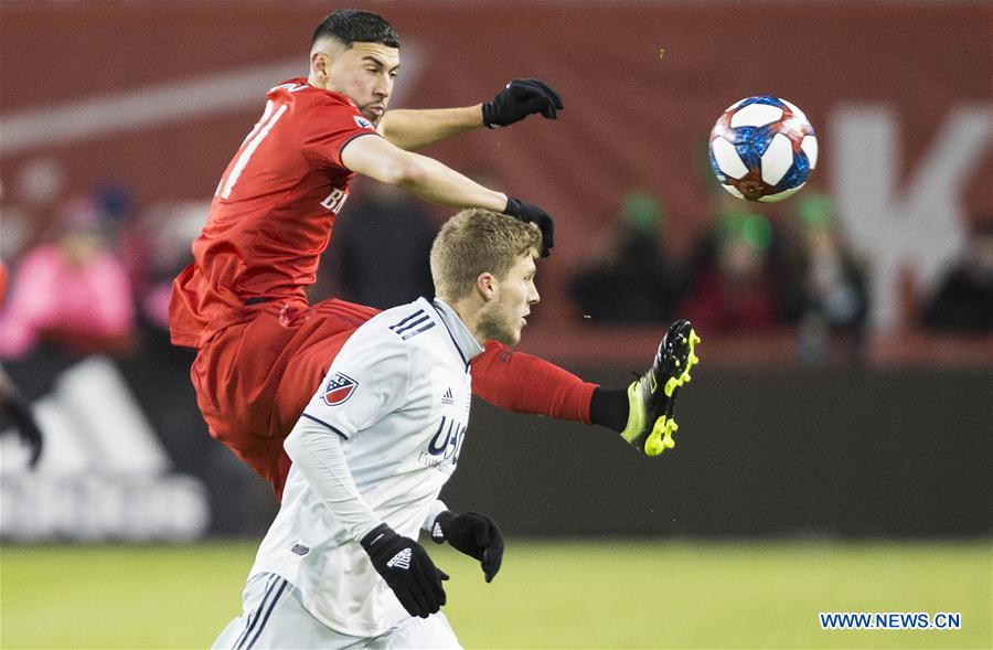 (SP)CANADA-TORONTO-SOCCER-MLS-TORONTO FC VS NEW ENGLAND REVOLUTION