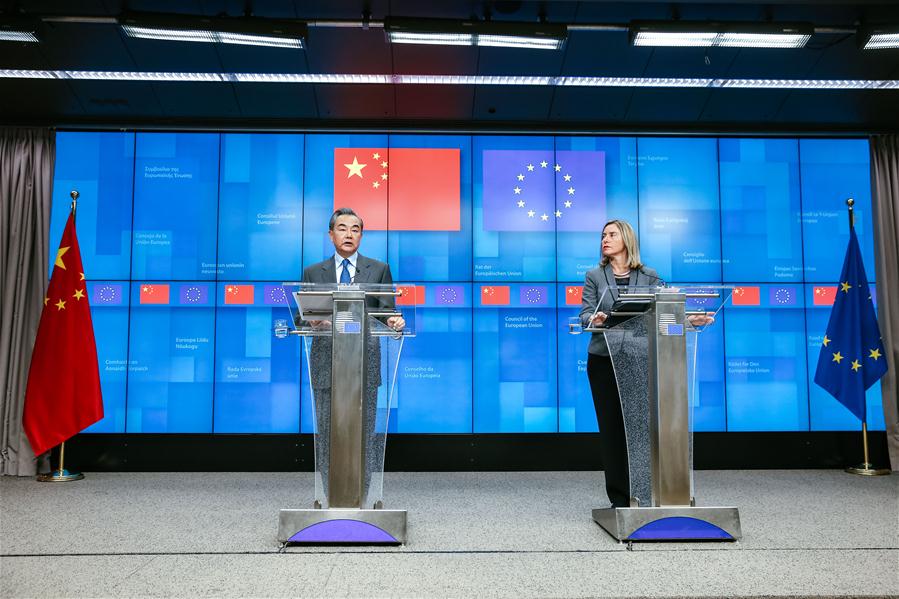 BELGIUM-BRUSSELS-CHINA-WANG YI-CHINA-EU HIGH-LEVEL STRATEGIC DIALOGUE