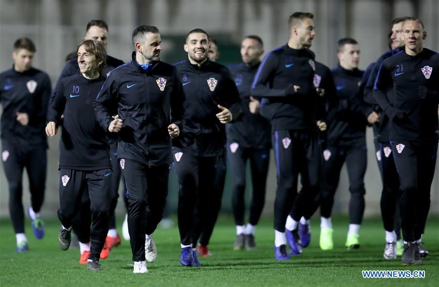 (SP)CROATIA-ZAGREB-SOCCER-EURO 2020-TRAINING