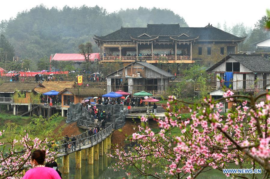 #CHINA-HUNAN-XIANGXI-PEACH FLOWER FAIR (CN)