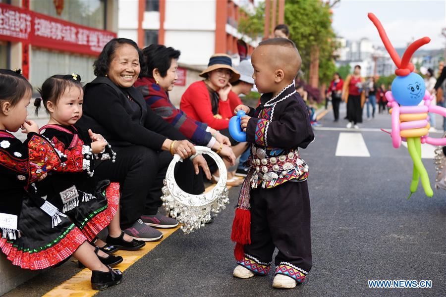 CHINA-GUIZHOU-MIAO ETHNIC GROUP-SISTERS FESTIVAL (CN)