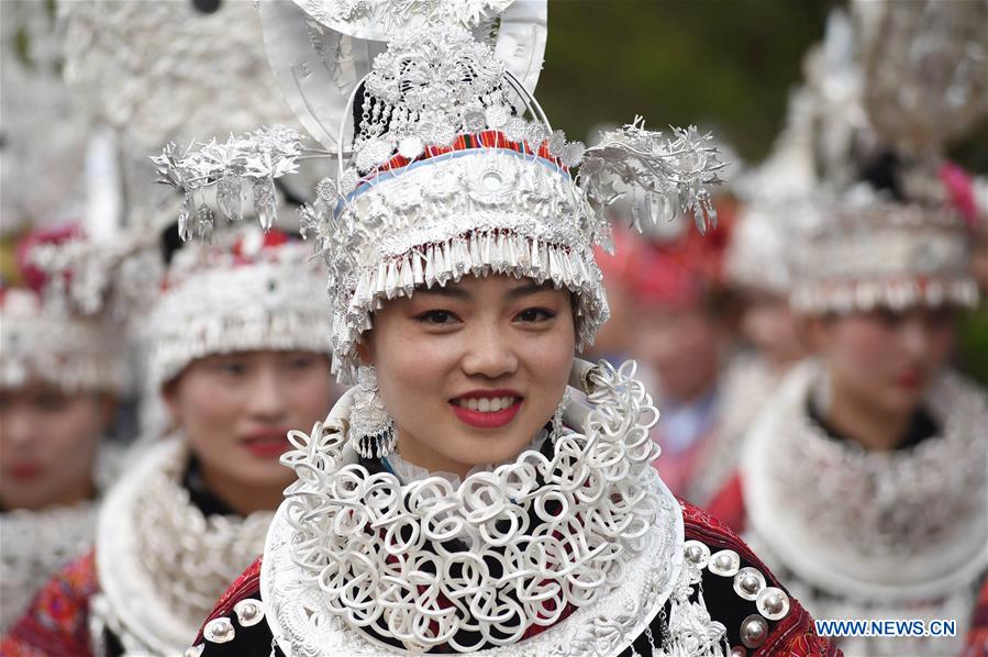 #CHINA-GUIZHOU-MIAO ETHNIC GROUP-SISTERS FESTIVAL (CN)