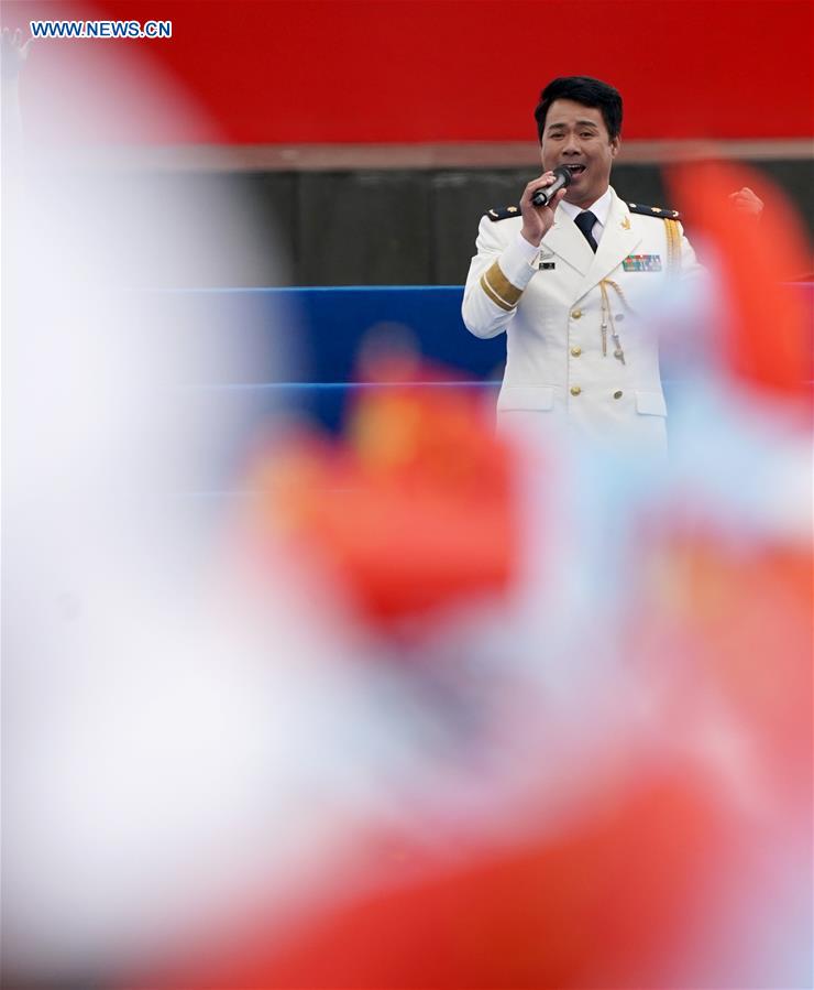 CHINA-SHANDONG-QINGDAO-MILITARY MUSIC DISPLAY (CN)