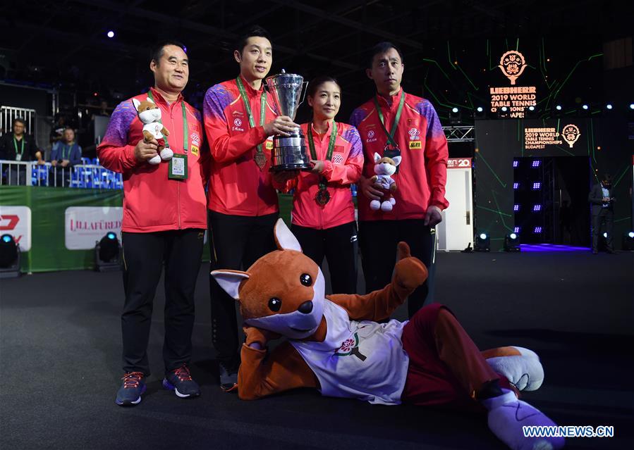 (SP)HUNGARY-BUDAPEST-TABLE TENNIS-WORLD CHAMPIONSHIPS-DAY 6