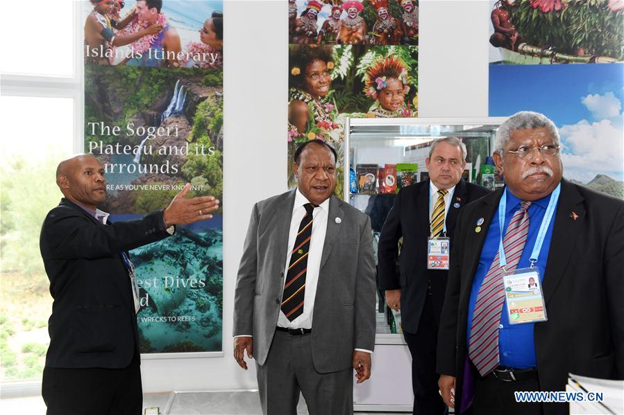 (EXPO 2019)CHINA-BEIJING-HORTICULTURAL EXPO-PAPUA NEW GUINEA BOOTH-PATO-VISIT (CN)