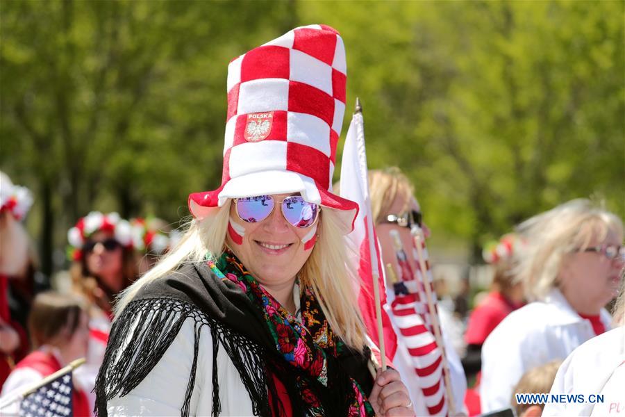 U.S.-CHICAGO-PARADE-POLISH CONSTITUTION DAY 