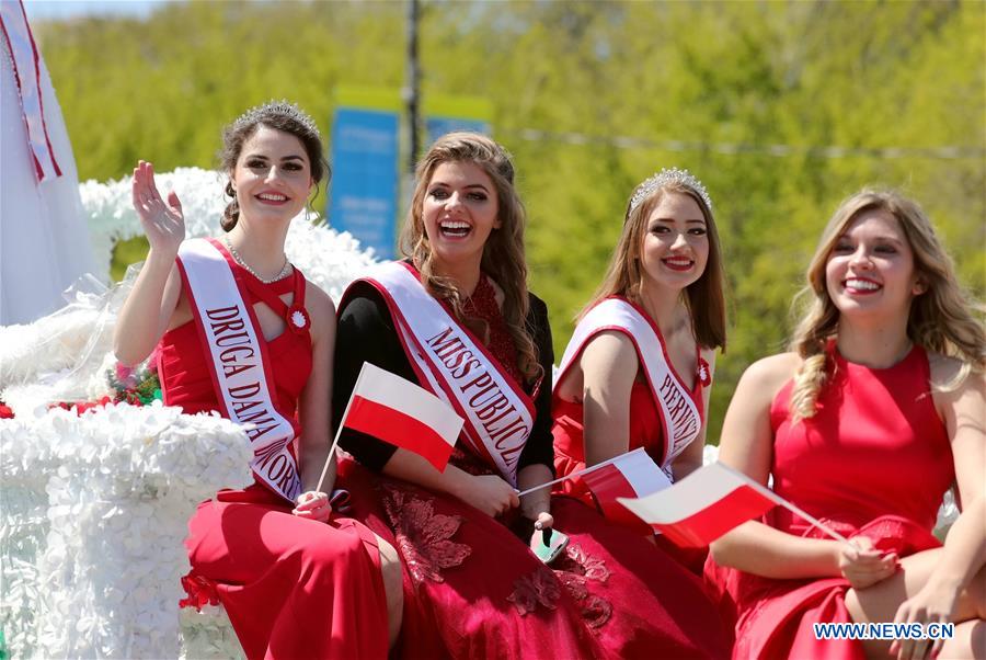 U.S.-CHICAGO-PARADE-POLISH CONSTITUTION DAY 