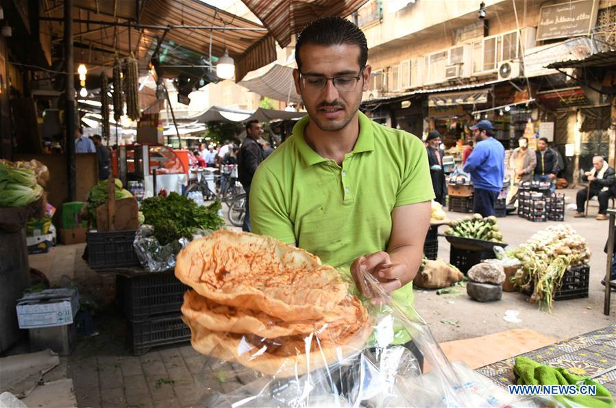 SYRIA-DAMASCUS-RAMADAN-MARKET