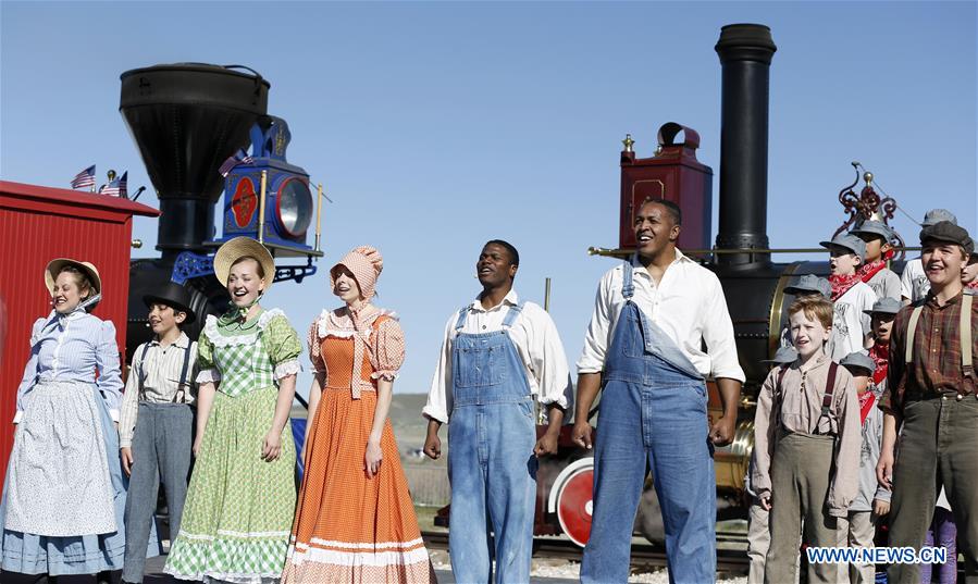 U.S.-SALT LAKE CITY-TRANSCONTINENTAL RAILROAD-ANNIVERSARY