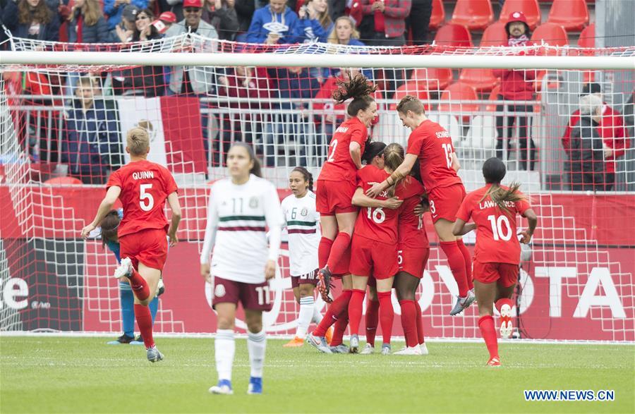 (SP)CANADA-TORONTO-SOCCER-WOMEN'S FRIEDNLY MATCH-CANADA VS MEXICO