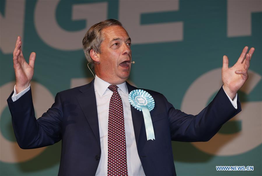 BRITAIN-LONDON-BREXIT PARTY RALLY