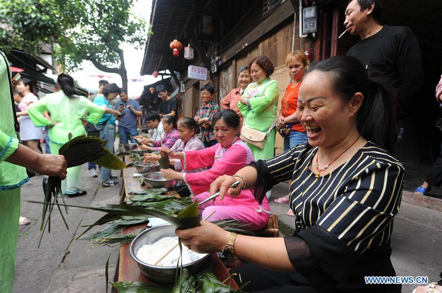 CHINA-GUIZHOU-BING'AN-DRAGON BOAT FESTIVAL-CELEBRATION (CN)