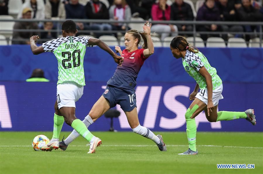 (SP)FRANCE-REIMS-SOCCER-FIFA WOMEN'S WORLD CUP-NOR VS NGA