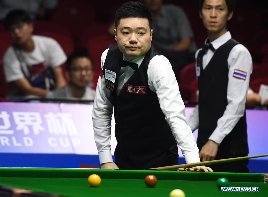 (SP)CHINA-JIANGSU-WUXI-SNOOKER WORLD CUP(CN)