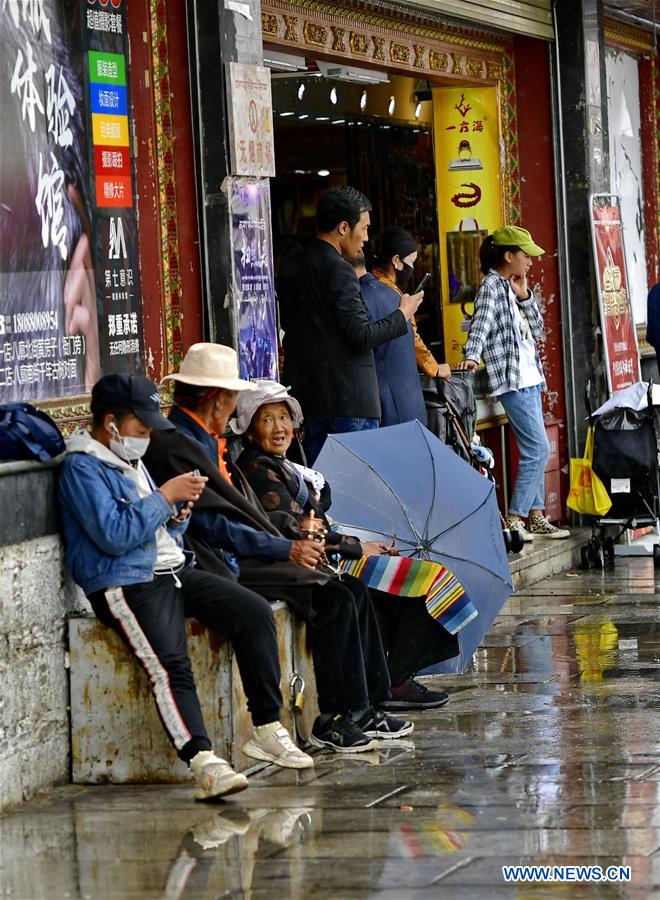 CHINA-TIBET-LHASA-RAINFALL (CN)