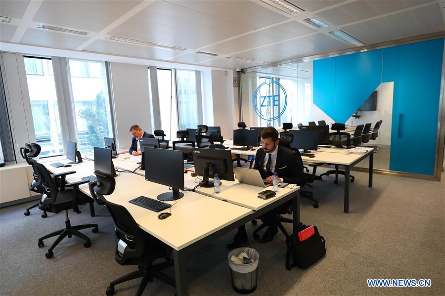 BELGIUM-BRUSSELS-ZTE-CYBERSECURITY LAB