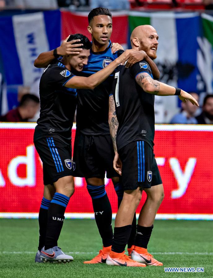 (SP)CANADA-VANCOUVER-MLS-VANCOUVER-WHITECAPS-FC-VERSUS-SAN-JOSE-EARTHQUAKES 