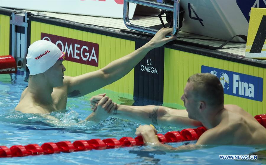 (SP)SOUTH KOREA-GWANGJU-FINA WORLD CHAMPIONSHIPS-SWIMMING-DAY 2