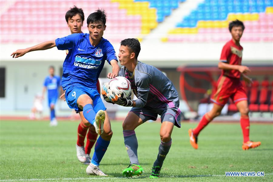 (SP)CHINA-CHANGSHA-SOCCER-JUNIOR SPORTS EXCHANGE MEET (CN)