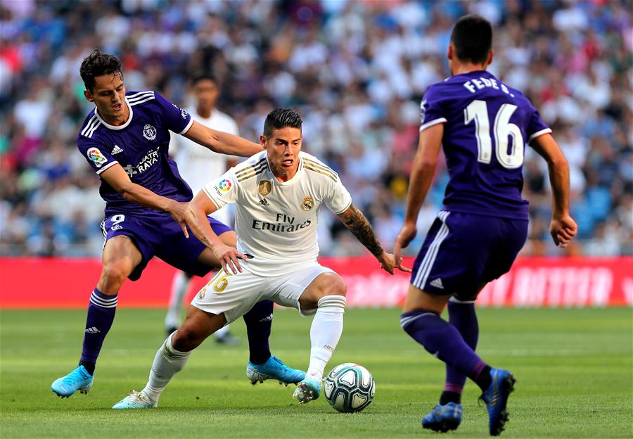 (SP)SPAIN-MADRID-SOCCER-SPANISH LEAGUE-REAL MADRID VS VALLADOLID