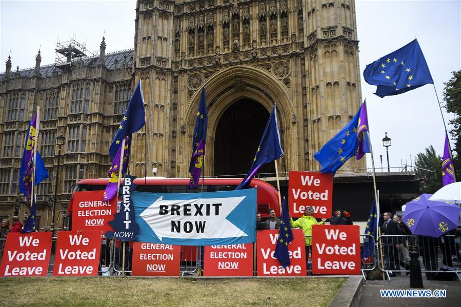 BRITAIN-LONDON-BREXIT-PARLIAMENT-PROROGATION