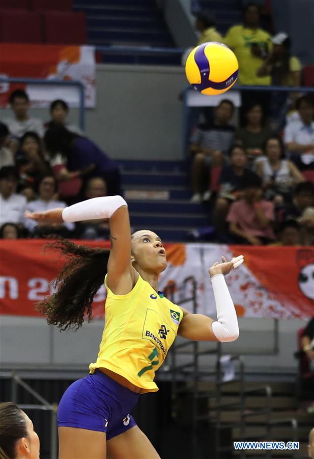 (SP)JAPAN-HAMAMATSU-VOLLEYBALL-WOMEN'S WORLD CUP-ARGENTINA VS BRAZIL