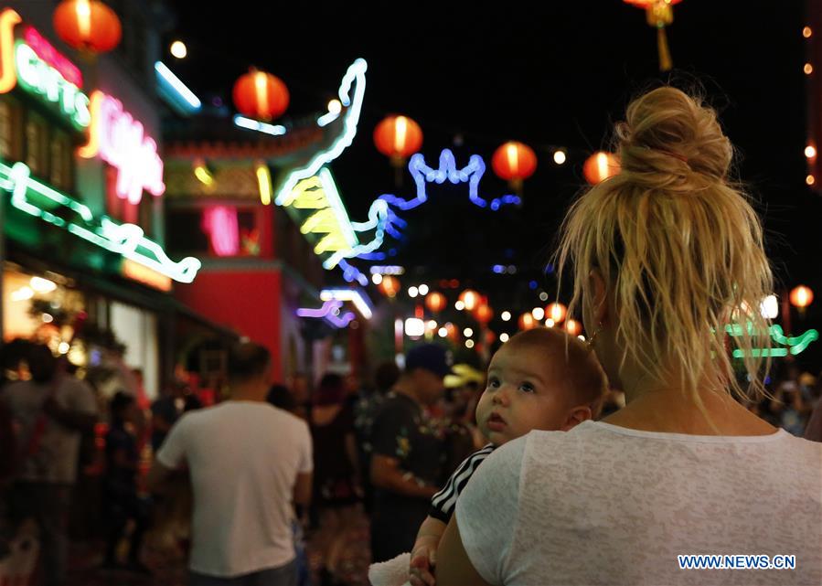 U.S.-LOS ANGELES-MID-AUTUMN FESTIVAL-CELEBRATIONS