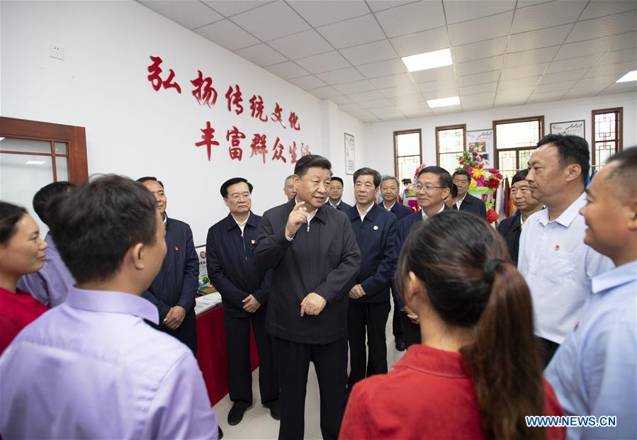 CHINA-HENAN-XI JINPING-POVERTY ALLEVIATION-INSPECTION (CN)