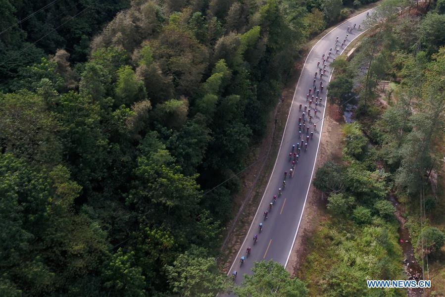 (SP)CHINA-YICHUN-CYCLING-10TH TOUR OF POYANG LAKE