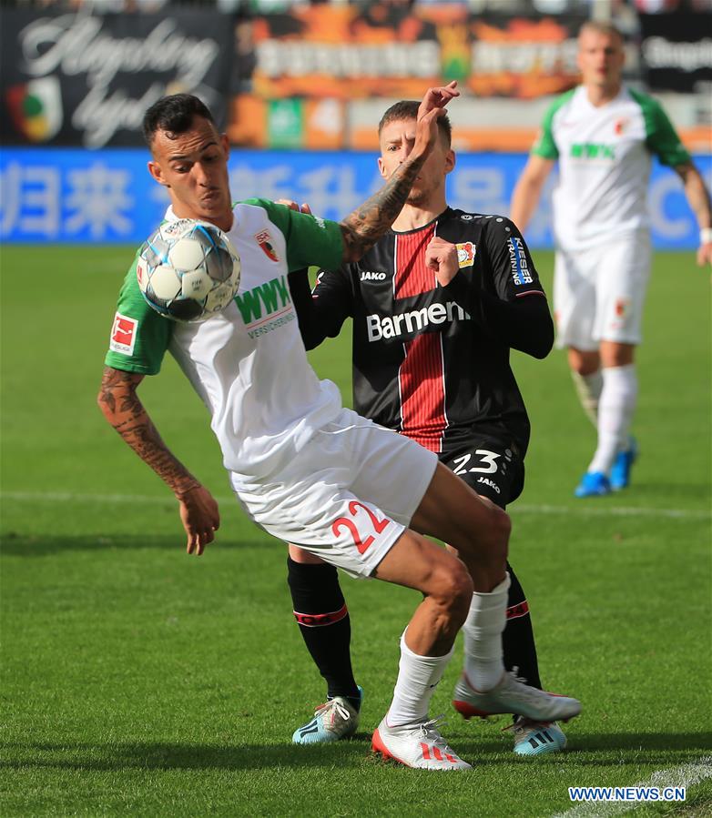 (SP)GERMANY-AUGSBURG-SOCCER-BUNDESLIGA-FC AUGSBURG VS BAYER 04 LEVERKUSEN