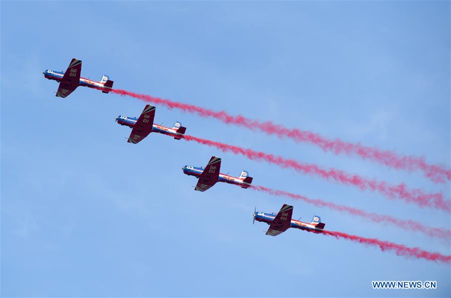 CHINA-JILIN-CHANGCHUN-PLA AIR FORCE-70TH ANNIVERSARY-CELEBRATIONS (CN)