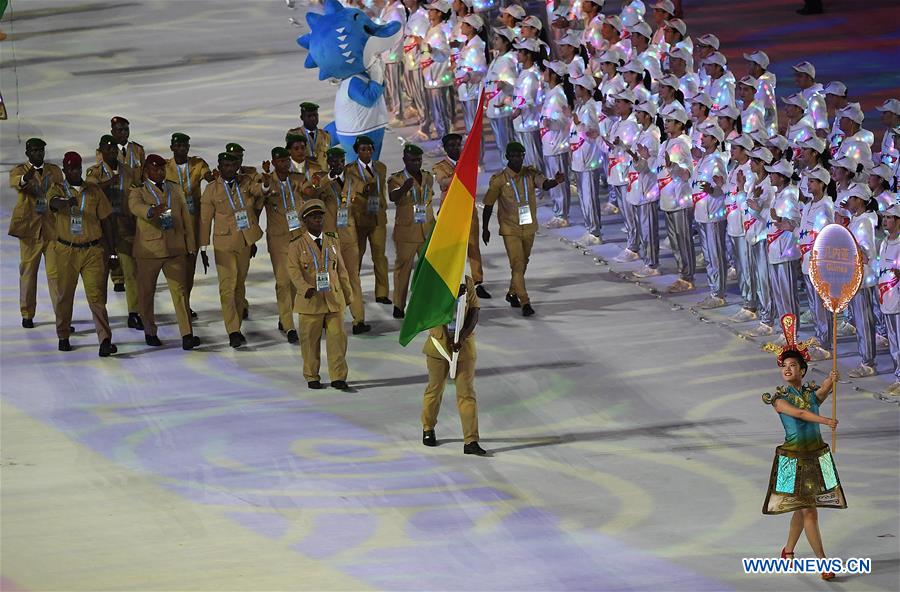 (SP)CHINA-WUHAN-7TH MILITARY WORLD GAMES-OPENING CEREMONY