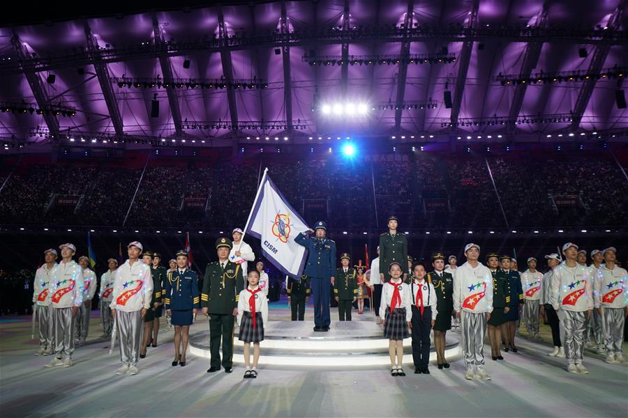 (SP)CHINA-WUHAN-7TH MILITARY WORLD GAMES-OPENING CEREMONY