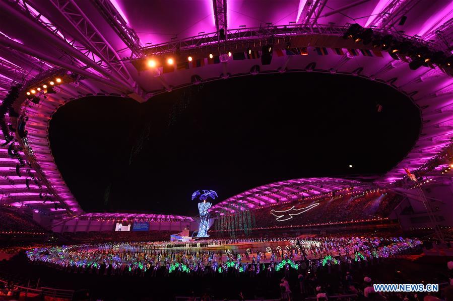 (SP)CHINA-WUHAN-7TH MILITARY WORLD GAMES-OPENING CEREMONY