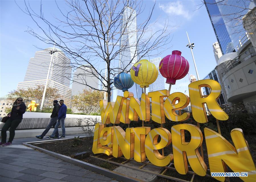 U.S.-NEW YORK-WINTER LANTERN FESTIVAL