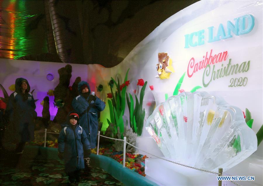 U.S.-TEXAS-GALVESTON-ICE SCULPTURE EXHIBITION