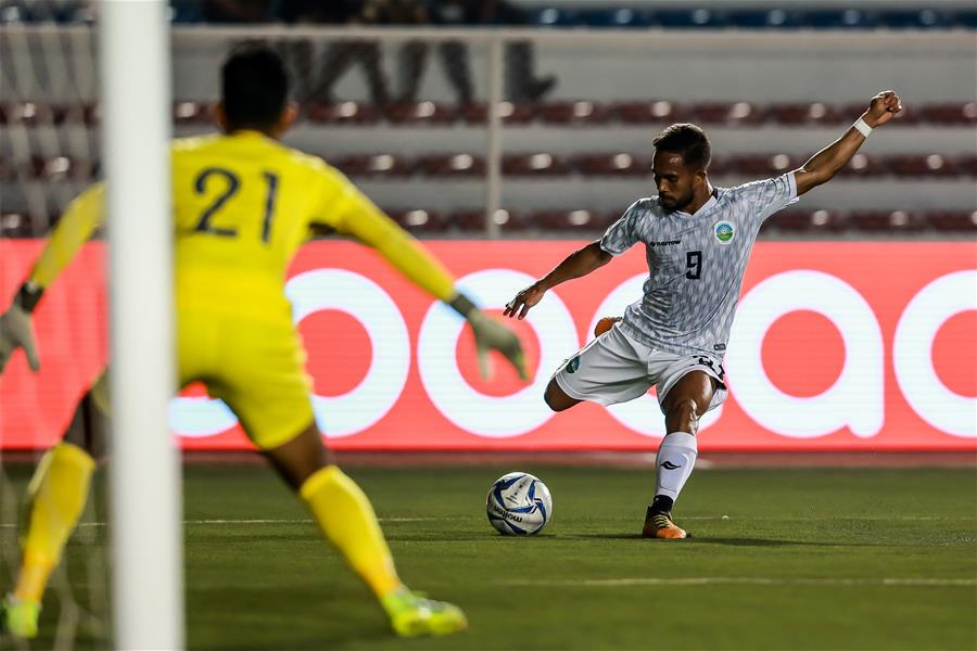 (SP)PHILIPPINES-MANILA-SEA GAMES-SOCCER-CAMBODIA VS TIMOR-LESTE