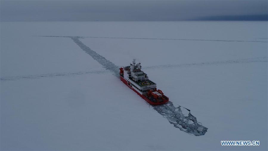 (EyesonSci) CHINA-XUELONG 2-ANTARCTICA-EXPEDITION-ICEBREAKING(CN)