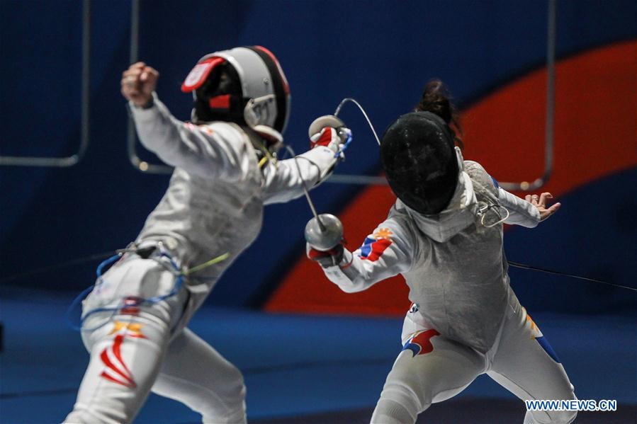 (SP)PHILIPPINES-PASAY CITY-SEA GAMES-FENCING