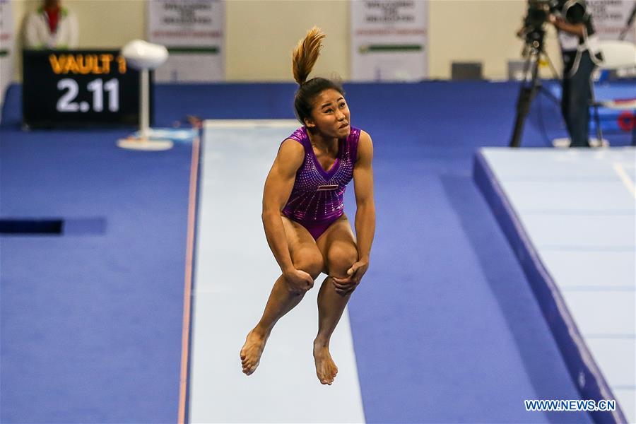 (SP)PHILIPPINES-MANILA-SEA GAMES-GYMNASTICS