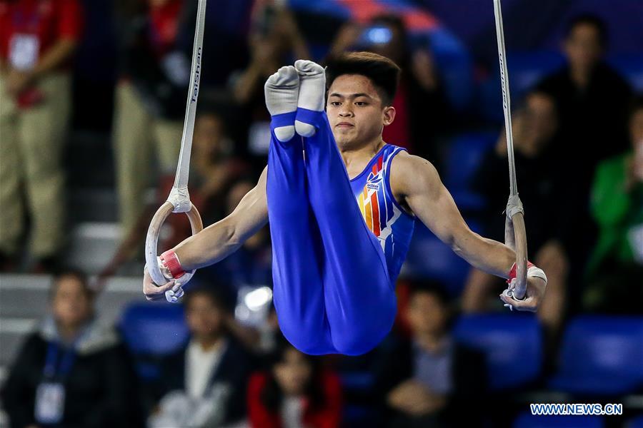 (SP)PHILIPPINES-MANILA-SEA GAMES-GYMNASTICS